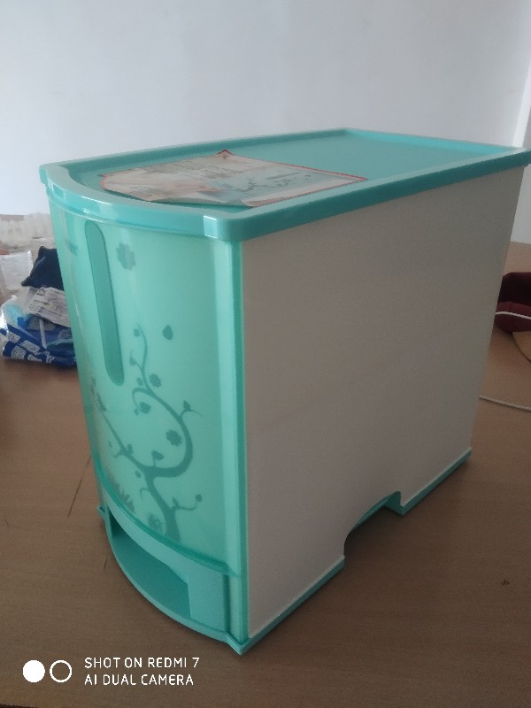 Cosmos Sarana Penyimpan Beras 007-pundi - Rice Box 7 Kg