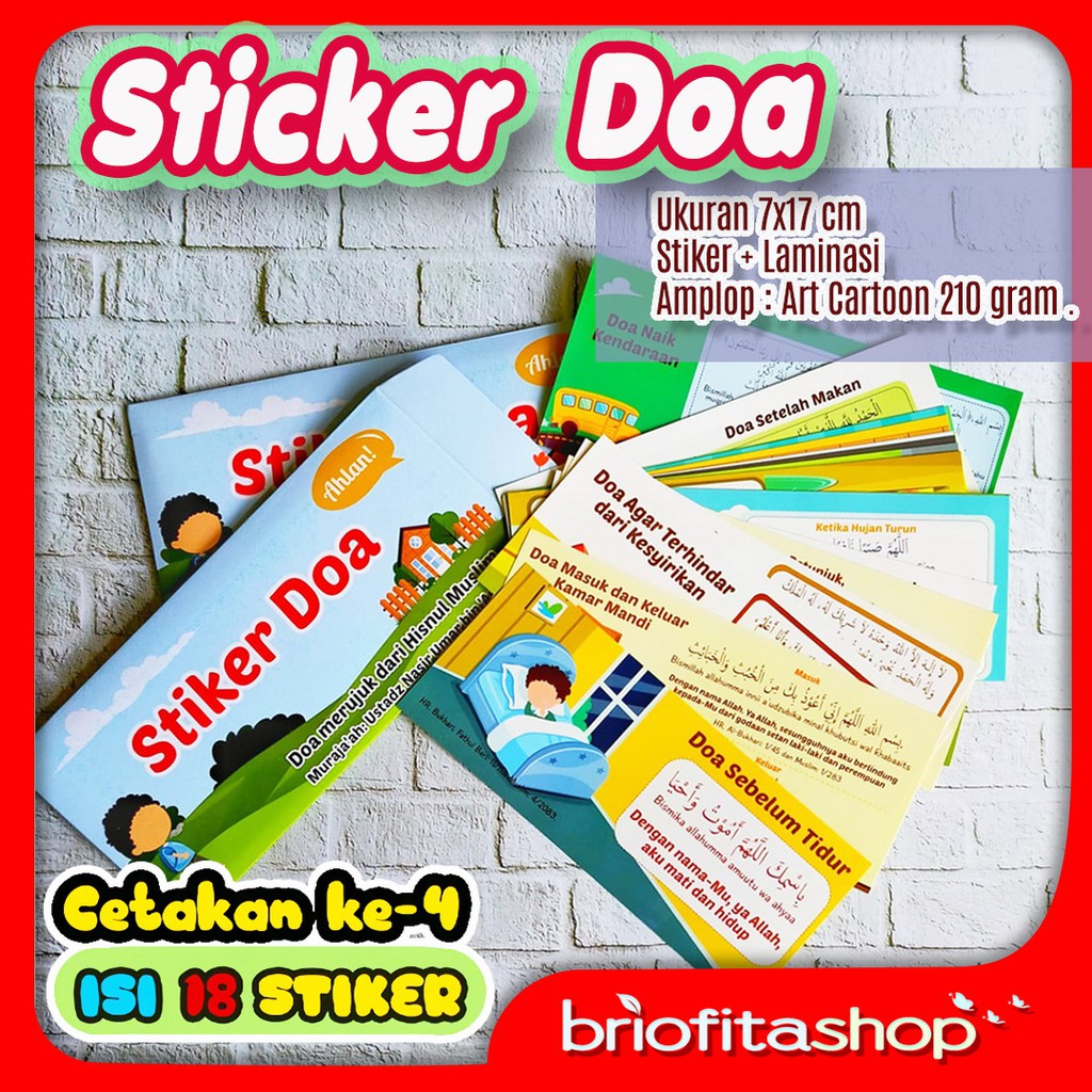 Jual Sticker Doa Shopee Indonesia 7124