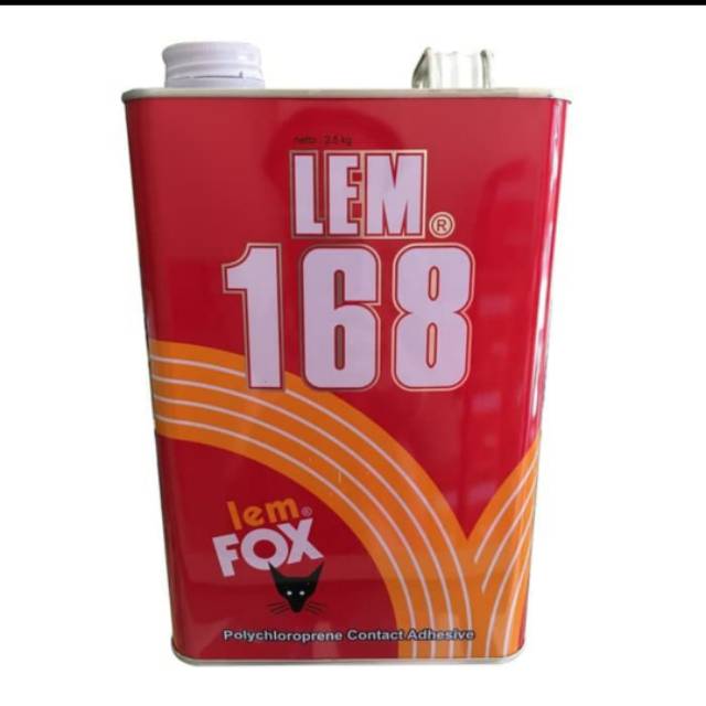 

Lem Fox 168 galon 2.5 kg / Lem Fox kuning / Lem kuning