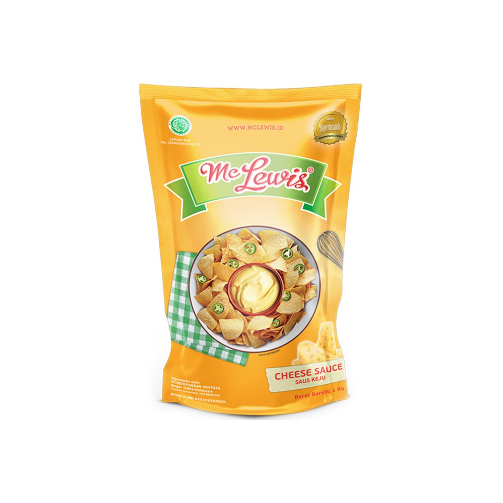 

Mc Lewis Cheese Sauce - 1Kg Miroku