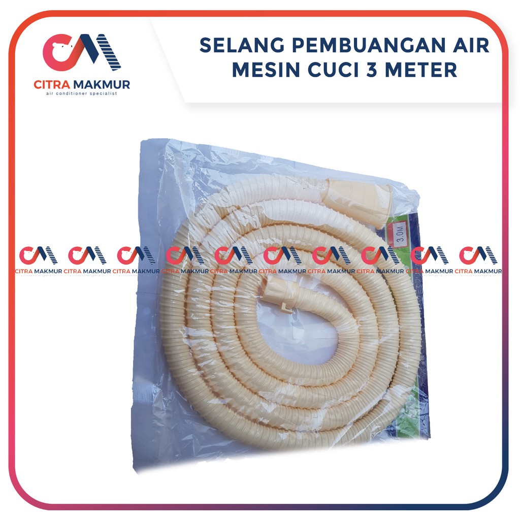 Selang pembuangan air 3 meter mesin cuci 1 2 tabung top loading outlet Drain hose