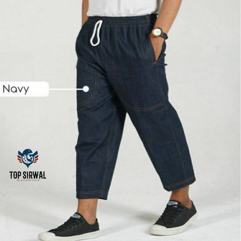 Celana Sirwal Pensil Jeans M dan L/XL