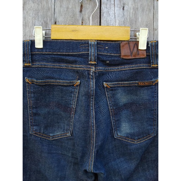 nudie jeans skinny ripped distressed size 29 second original preloved