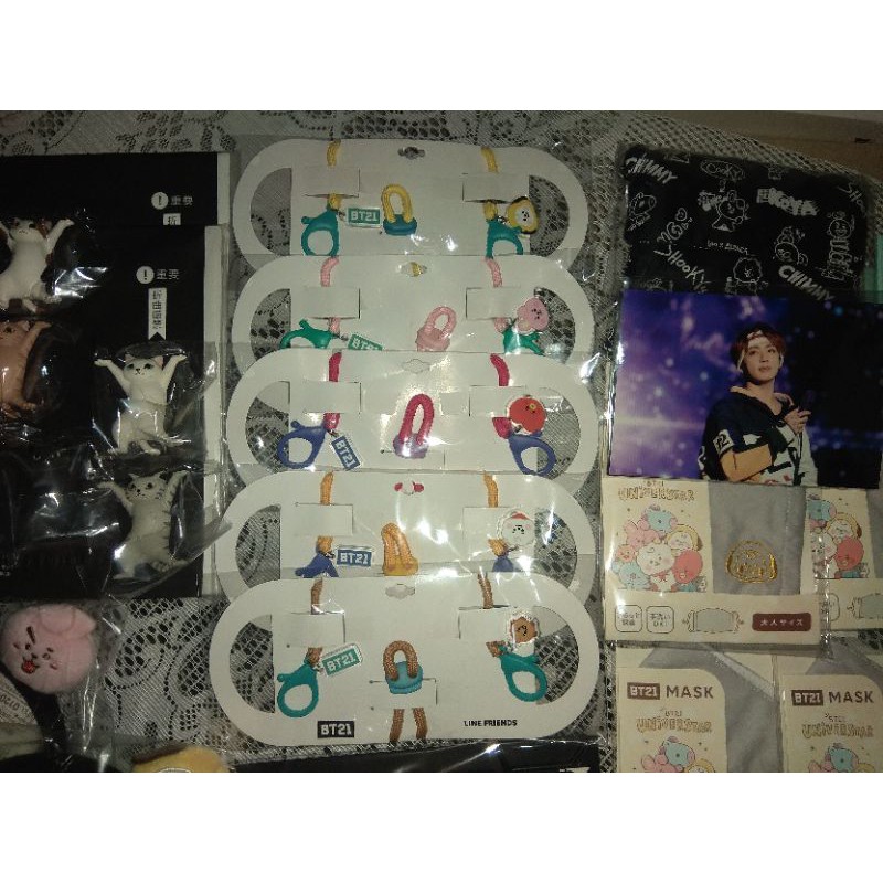 [READY STOCK] BT21 MASK STRAP DARI LINE STORE JAPAN
