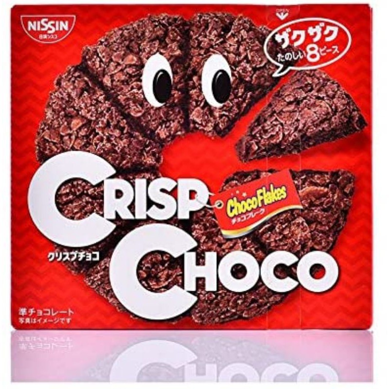 

Nissin Cisco Crisp Choco - Snack Jepang Rasa Coklat