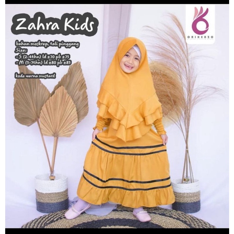 .GAMIS ANAK PAKAIN ANAK BAJU ANAK ZAHRA KIDS