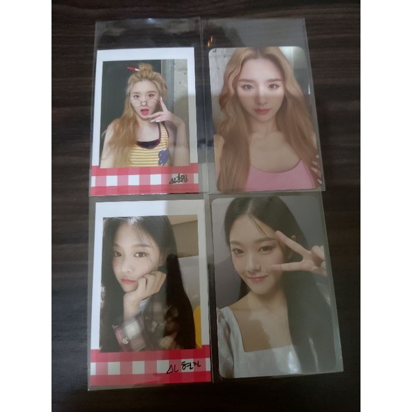 [Ready Stock] Photocard LOONA Hyunjin, Heejin, Choerry, Olivia Hye, Yves, Vivi, Yeojin