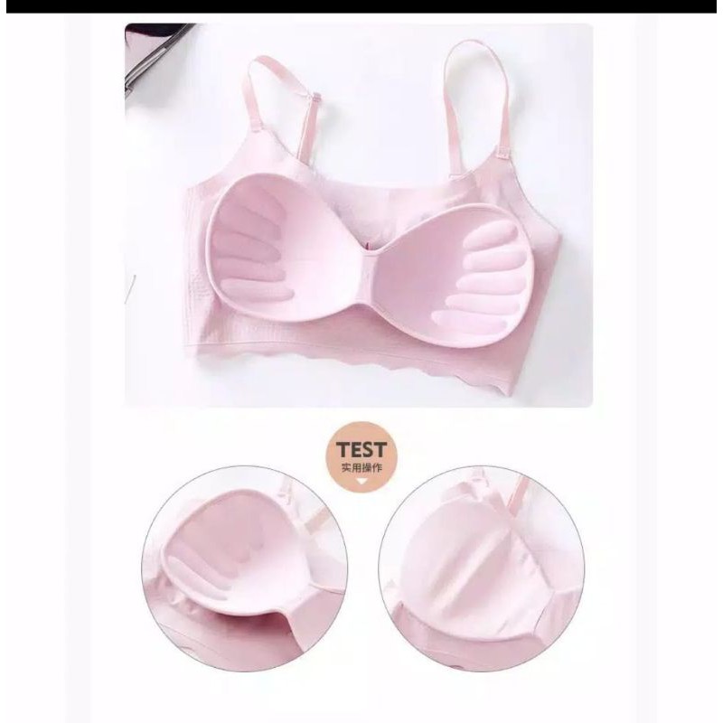 ZERO FEEL SEAMLESS PUSH UP BRA BH TANPA KAWAT JAPAN STYLE