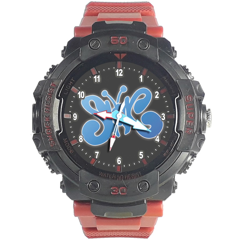 Jam Tangan  SLANK MERAH PUTIH Bagus