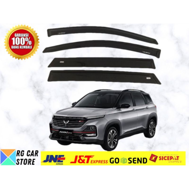 TALANG AIR/SIDE VISOR WULING ALMAZ MODEL SLIM DIJAMIN PNP BERKUALITAS