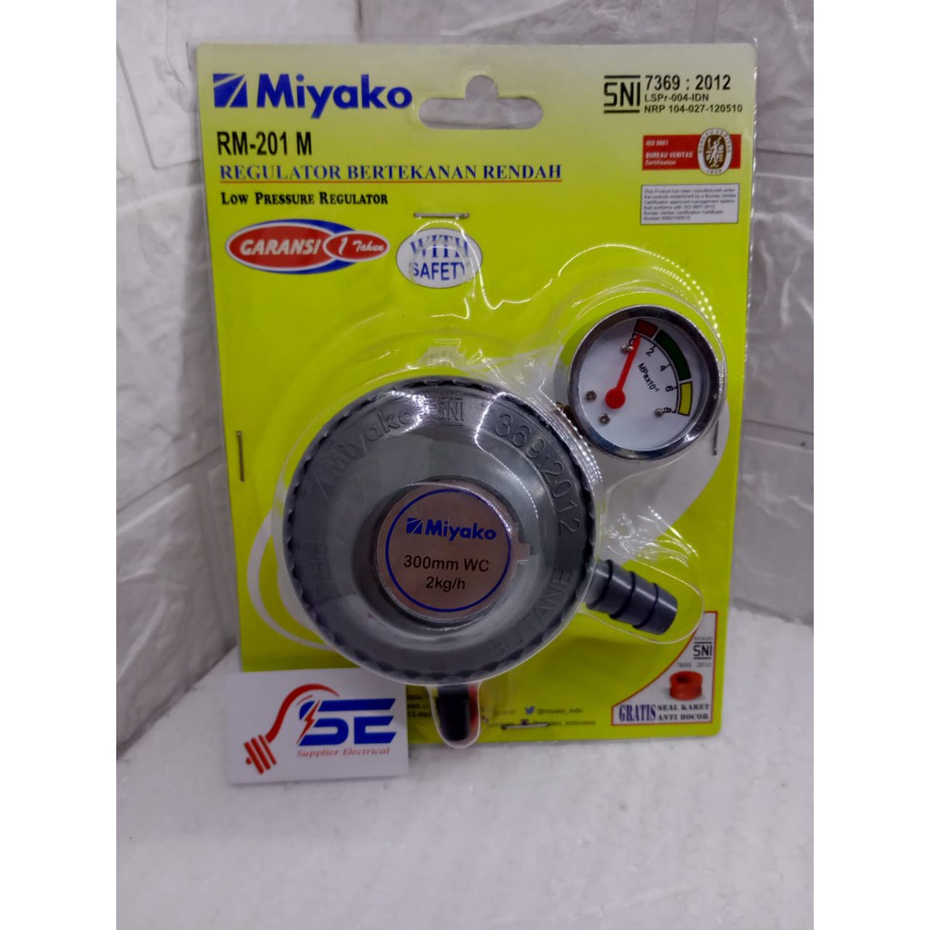 Regulator Kompor Gas Miyako RM-201-M - Regulator Miyako RM201M