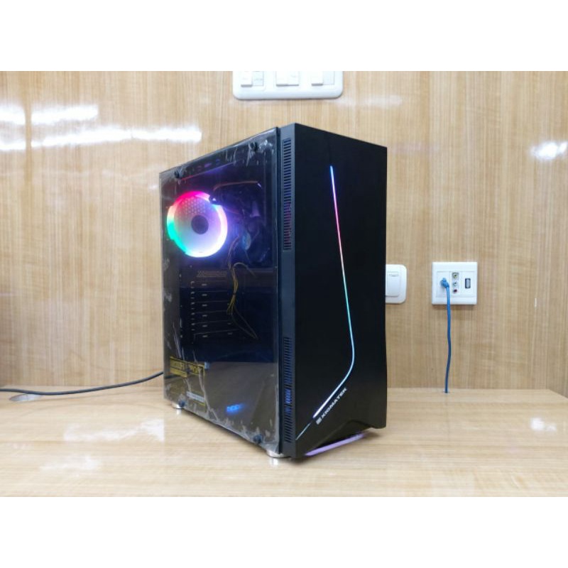 Pc Rakitan Mobo Ecs Lga 1150 H81H3-1 Core i3 Ram 4 GB HDD 500 GB SSD 120 GB New