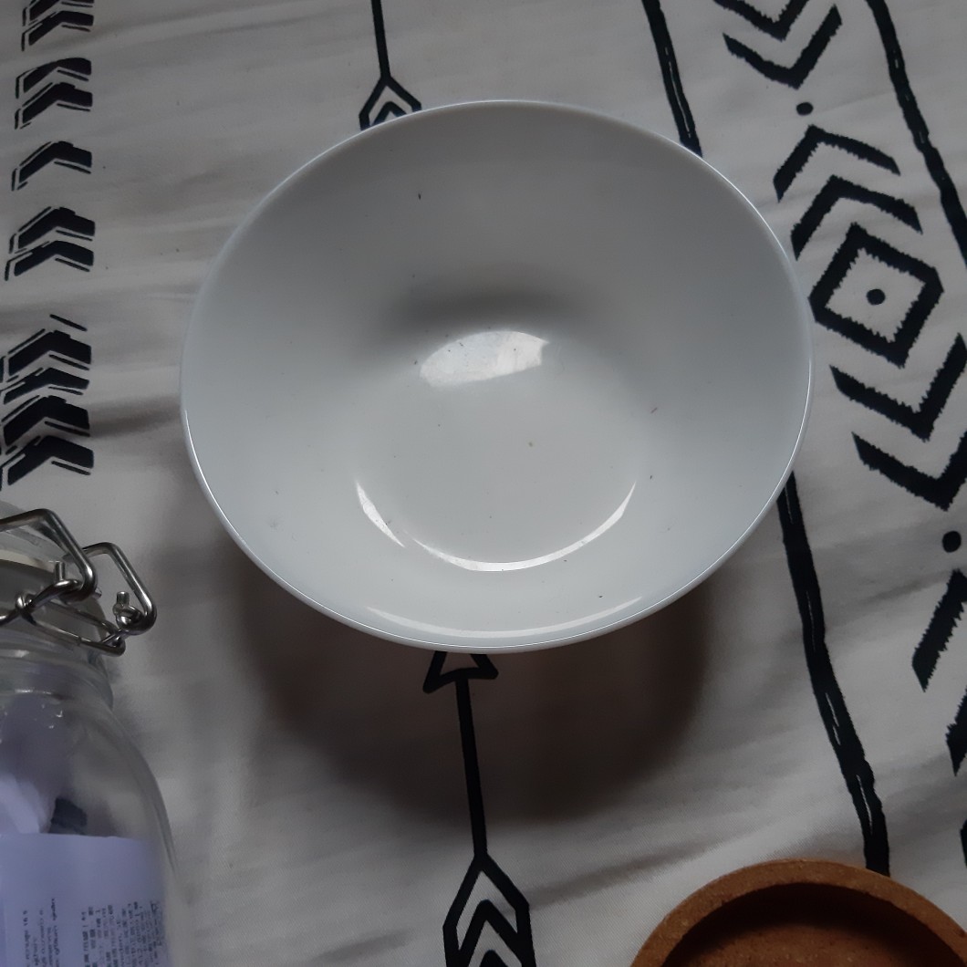 Mangkuk Makan Atau Mangkuk Saji  - Warna Putih , Diameter 15x5 Cm Of931