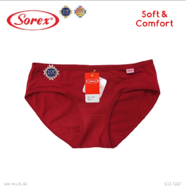 Celana Dalam Mini Sorex 1227 karet kecil bahan Katun Cutting Mini
