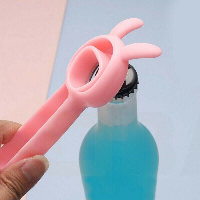 Bottle Opener 4in1 Alat Pembuka Tutup Botol Lucu Bentuk Animal