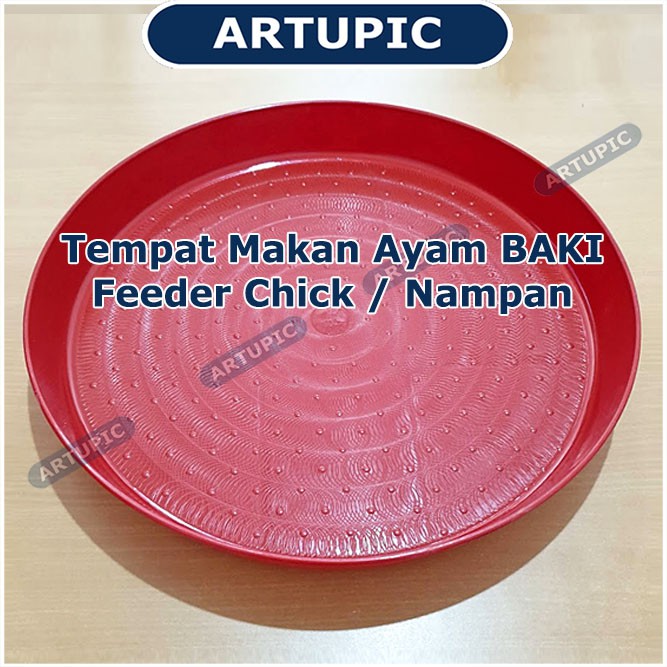 Tempat Makan Ayam Baki KELIPATAN 10 Nampan Feeder Chick Lepek Anak Ayam Kecil DOC