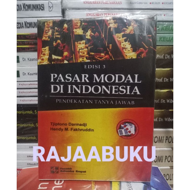 pasar modal di indonesia edisi 3 by tjiptono darmadji