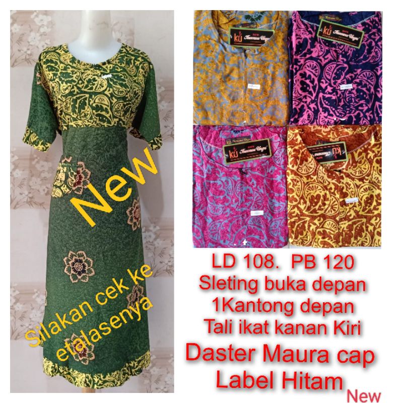 Daster Stali LD 110 Kencana Ungu Label Coklat