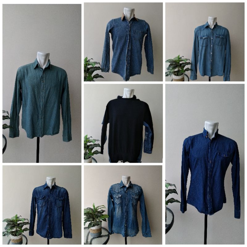 PRELOVED PL ATASAN DENIM JEANS COWOK