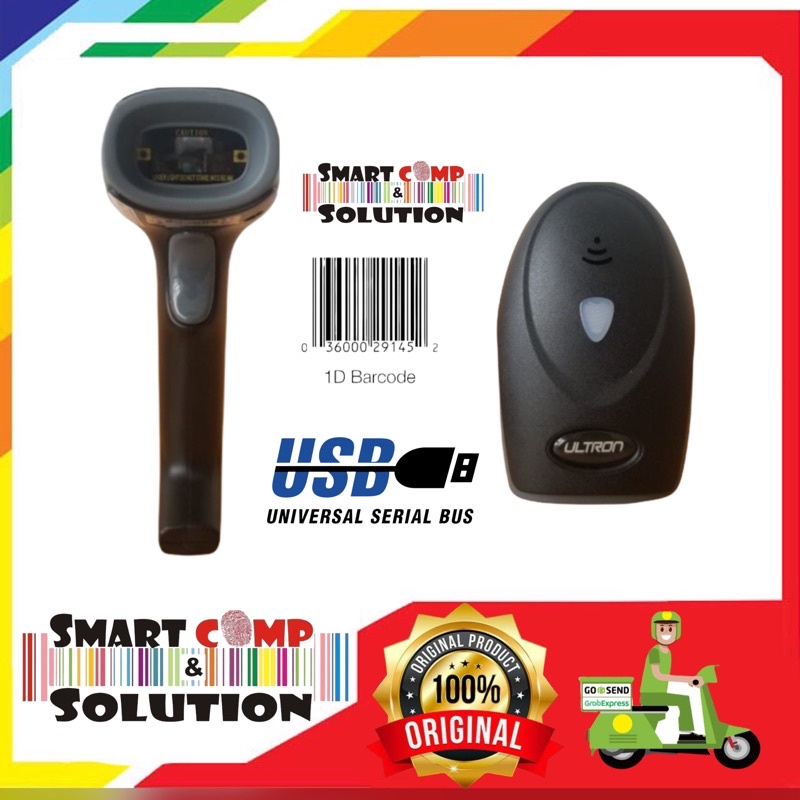 Scanner 1D Dimensi Murah Ultron ULT 1808 Non Stand