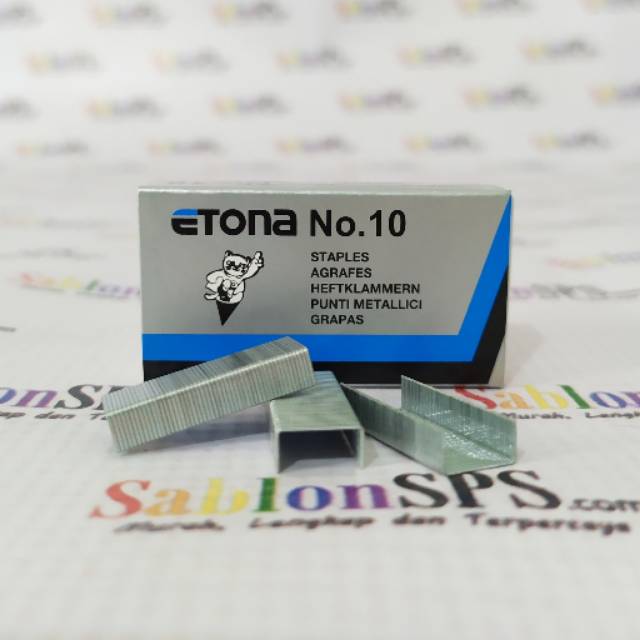 ISI STAPLES KECIL NO 10 ETONA STAPLER ISI NO 10-1M