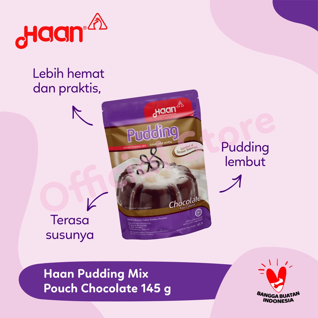 HAAN DELIMA PUDDING CHOCOLATE 245gr