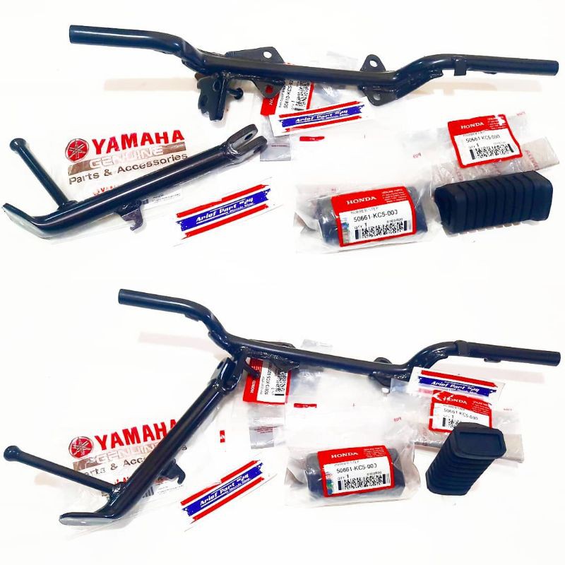 postep depan gl postep mesin depan gl max pro max foot step mesin depan gl max original set karet