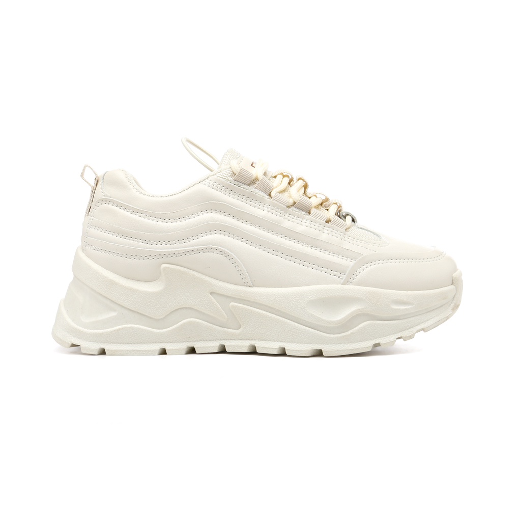PVN Taecyeon Sepatu Sneakers Wanita Casual Sport Shoes Cream 234-2