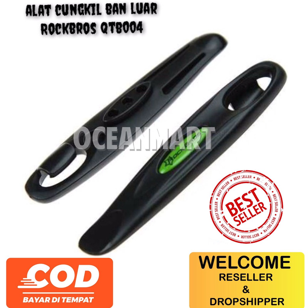 ROCKBROS Alat Cungkil Pembuka Ban Luar Sepeda QTB004 Tyre Lever POM OCEANMART OCEAN MART