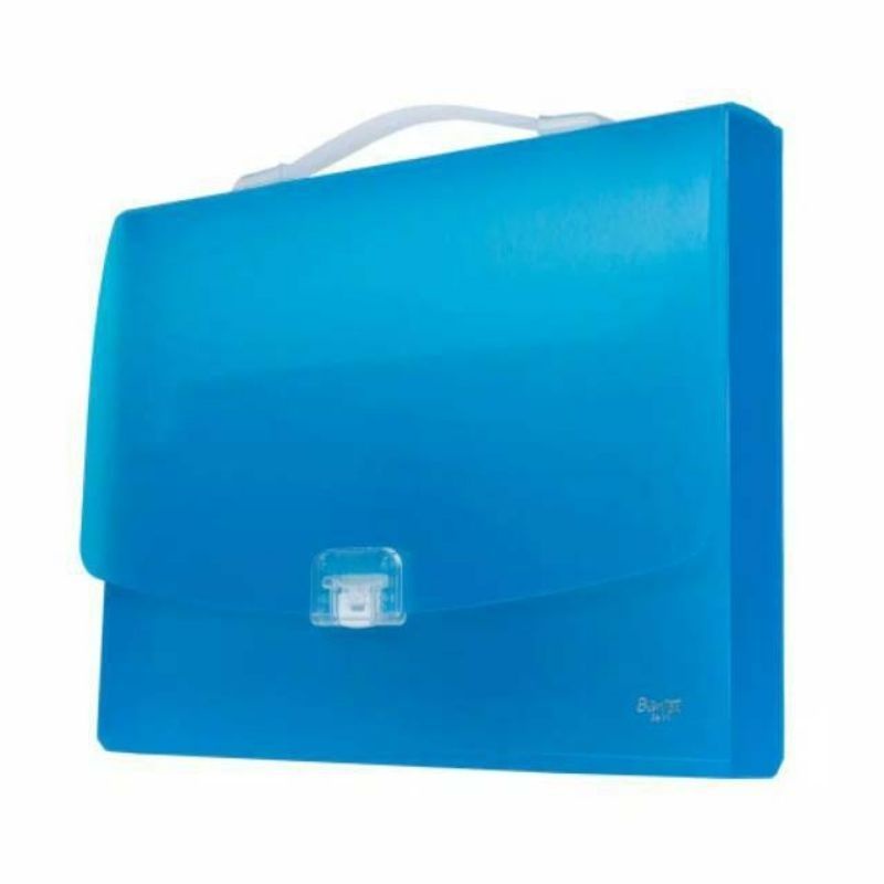 

BANTEX PORTABLE CASE WITH HANDLE BLUE 3611 11