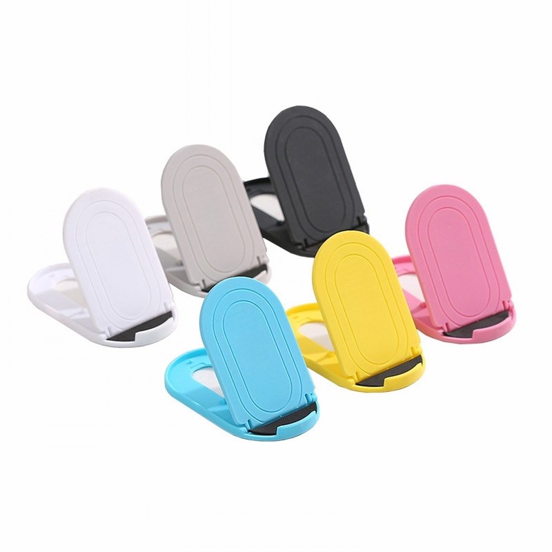 Multi-function Adjustable Cell Phone Stand Folding Plastic Desktop Bracket