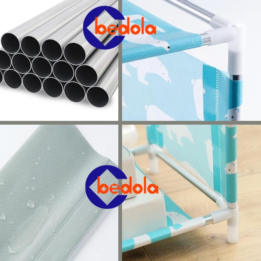 Bedola Rak sepatu tempat sepatu portable