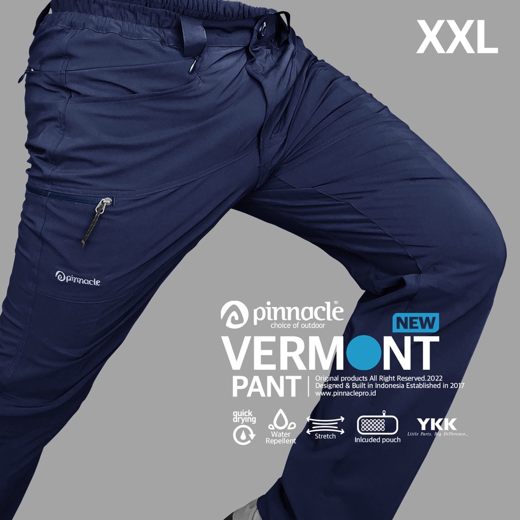 Pinnacle Vermont Pants Blue - XXL