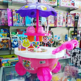  Mainan GEROBAK ES KRIM  Ice Cream Cart Shopee Indonesia