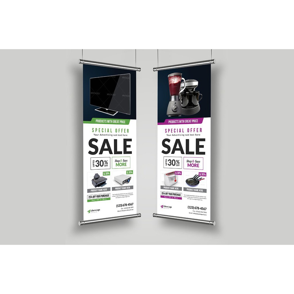 Corporate Roll Up Banner Pack - Photoshop