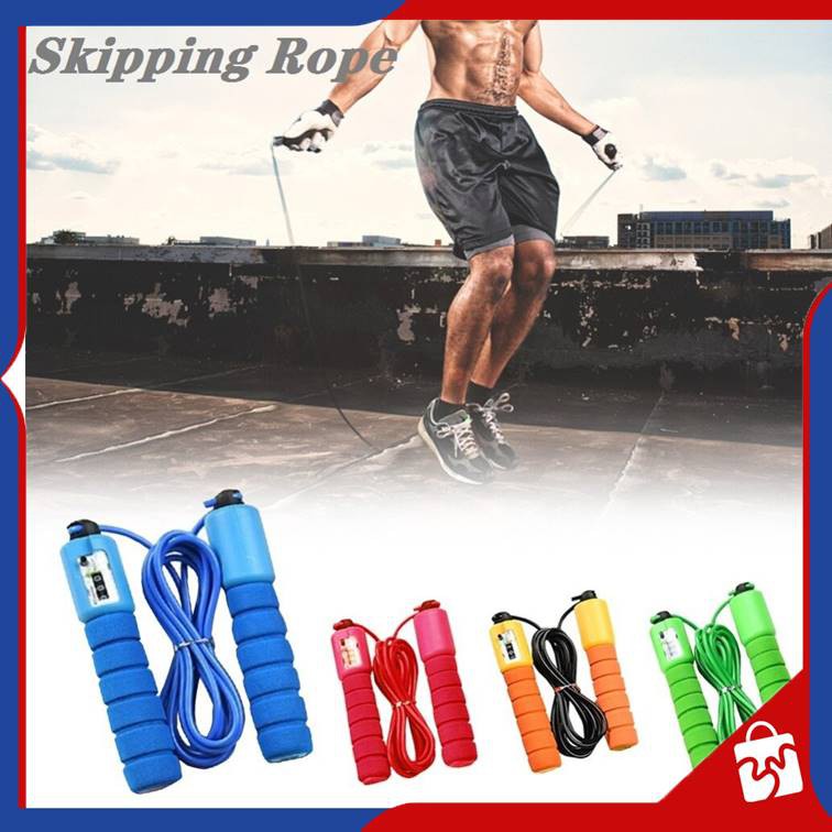 Tali Skipping dengan Counter - Jump Rope-1