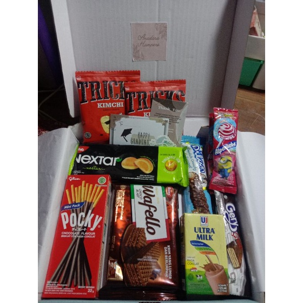 

SNACK BOX/HAMPERS/GIFT/GIFTCUSTOM/Hadiah/