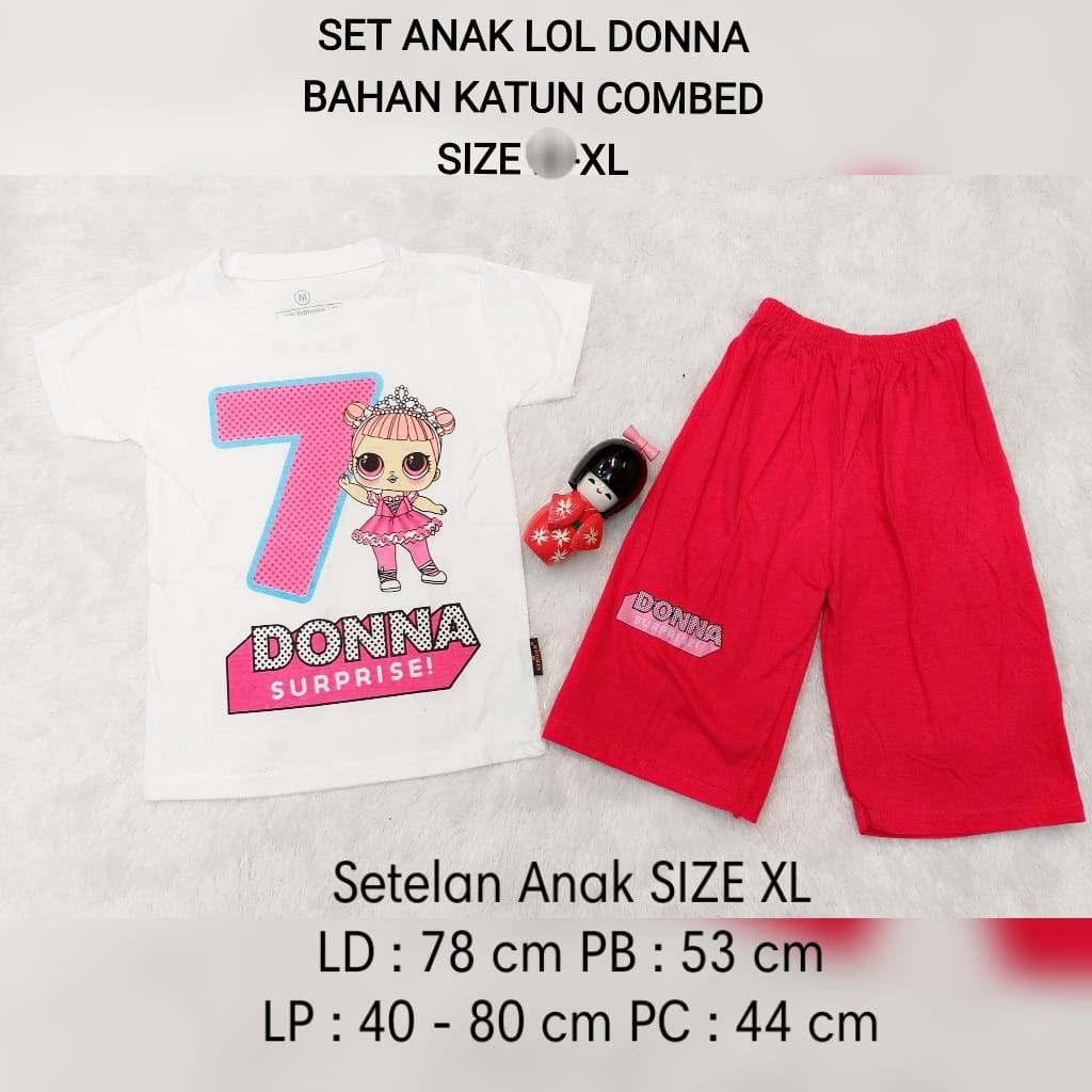 [ SUXIENNA ] RF- GINORA SETELAN HOTPANTS ANAK PEREMPUAN SABLON HELLO KITTY BAHAN KAOS COMBED SIZE XL