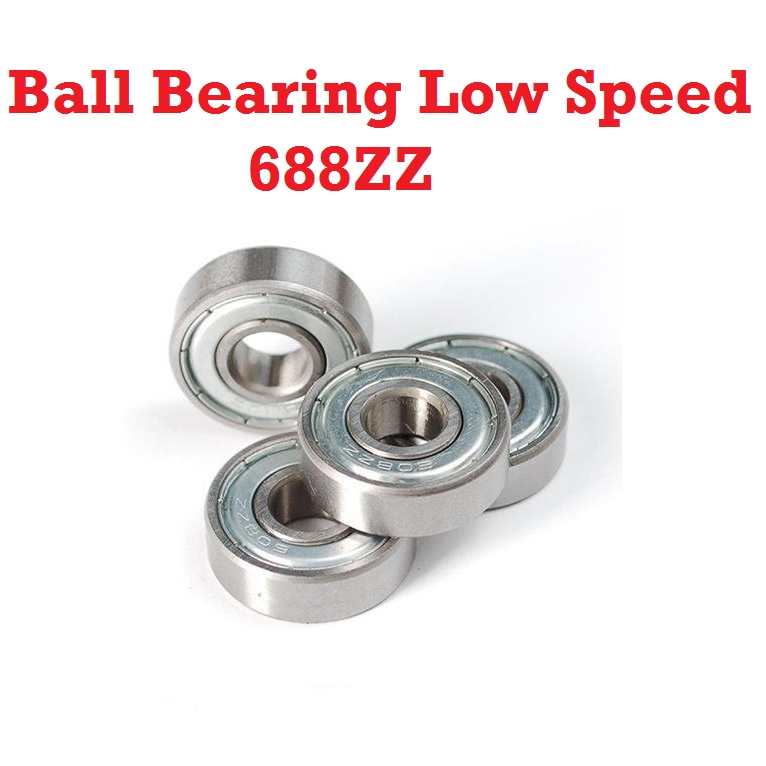 [HAEBOT] Ball Bearing 688ZZ 8mm CNC 3D Printer Klaker Rod Leadscrew Lead Screw Bushing 16x8x5 Threaded rod Slide Mekanik Low Speed Besi