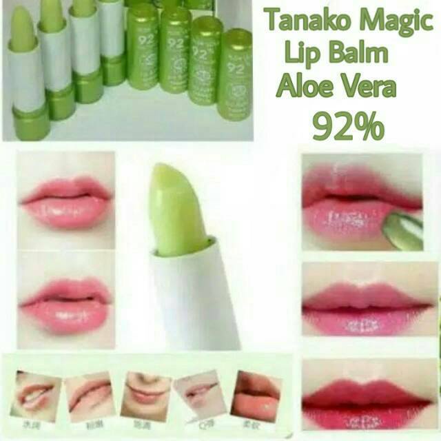 Tanako Lip Balm 99 Pelembab Bibir Aloe Vera