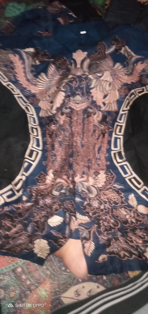 Kemeja Batik Pria Modern Lengan Panjang Casual Modis Slim Fit Trendy Masa Kini Ol 162