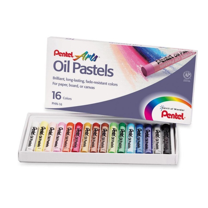 

PASTEL-DRY-OIL- PENTEL OIL PASTEL REGULER STICK PHN 16 -OIL-DRY-PASTEL.