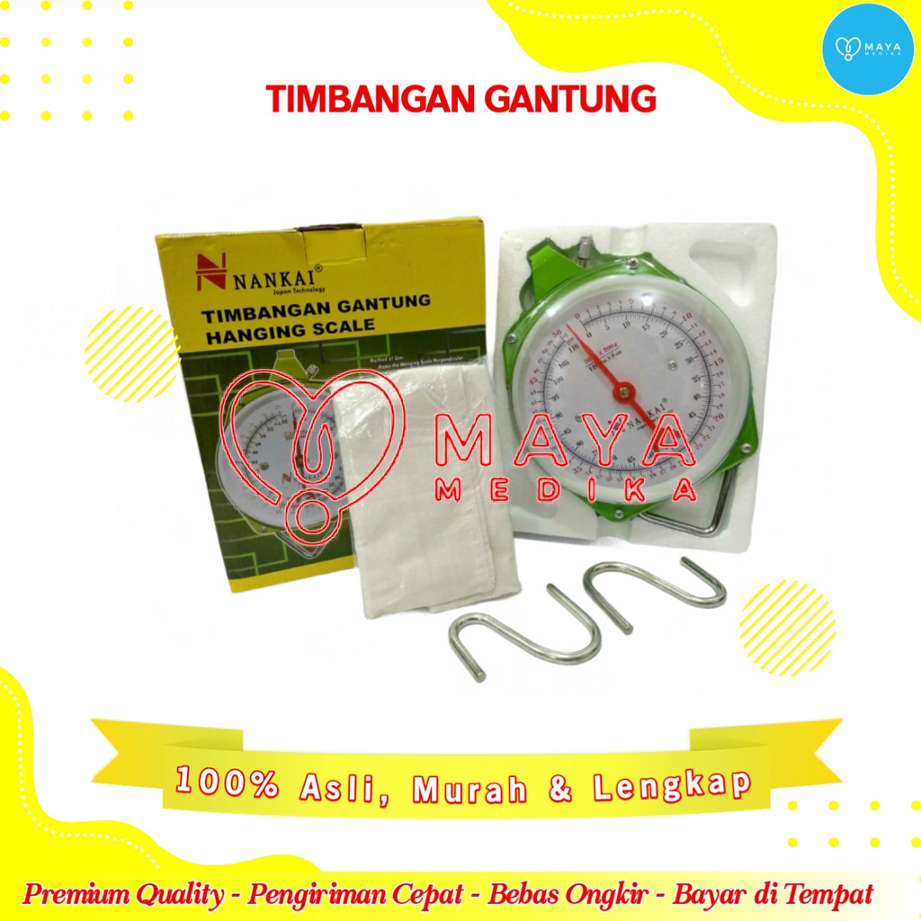 Timbangan Dacing + Kain 50 kg