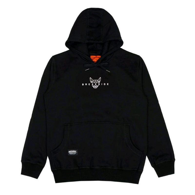 BREAKSIDE Hoodie Calm Wolf - Black