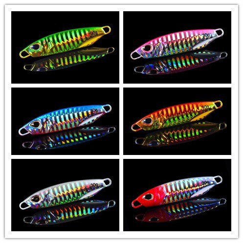 Umpan Pancing Jigging Spinner Bahan Metal Berat 10g / 15g / 20g / 30g / 40g / 50g