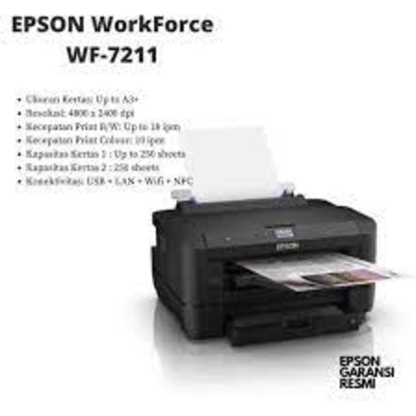 Epson Workforce Printer A3+ USB LAN WIFI NFC WF-7211