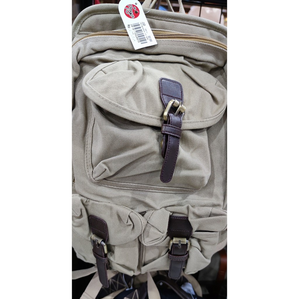 Tas Backpack Canvas Joger Bali