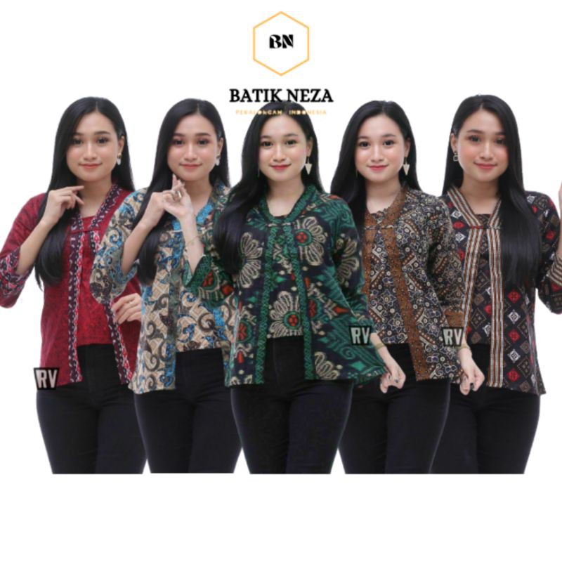 Atasan Batik Blus Murah Ready Seragam