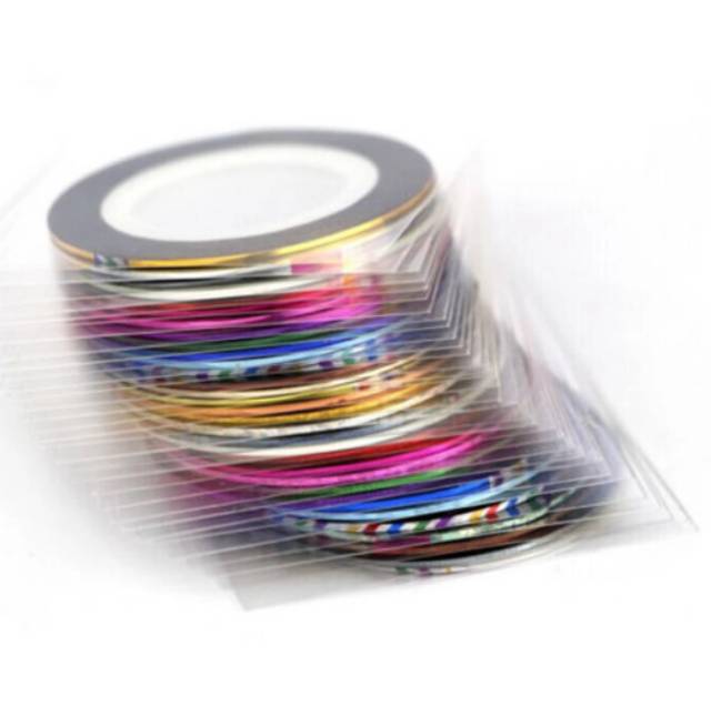 NAIL STRIPE ROLLS 0.06mm 2 METERS