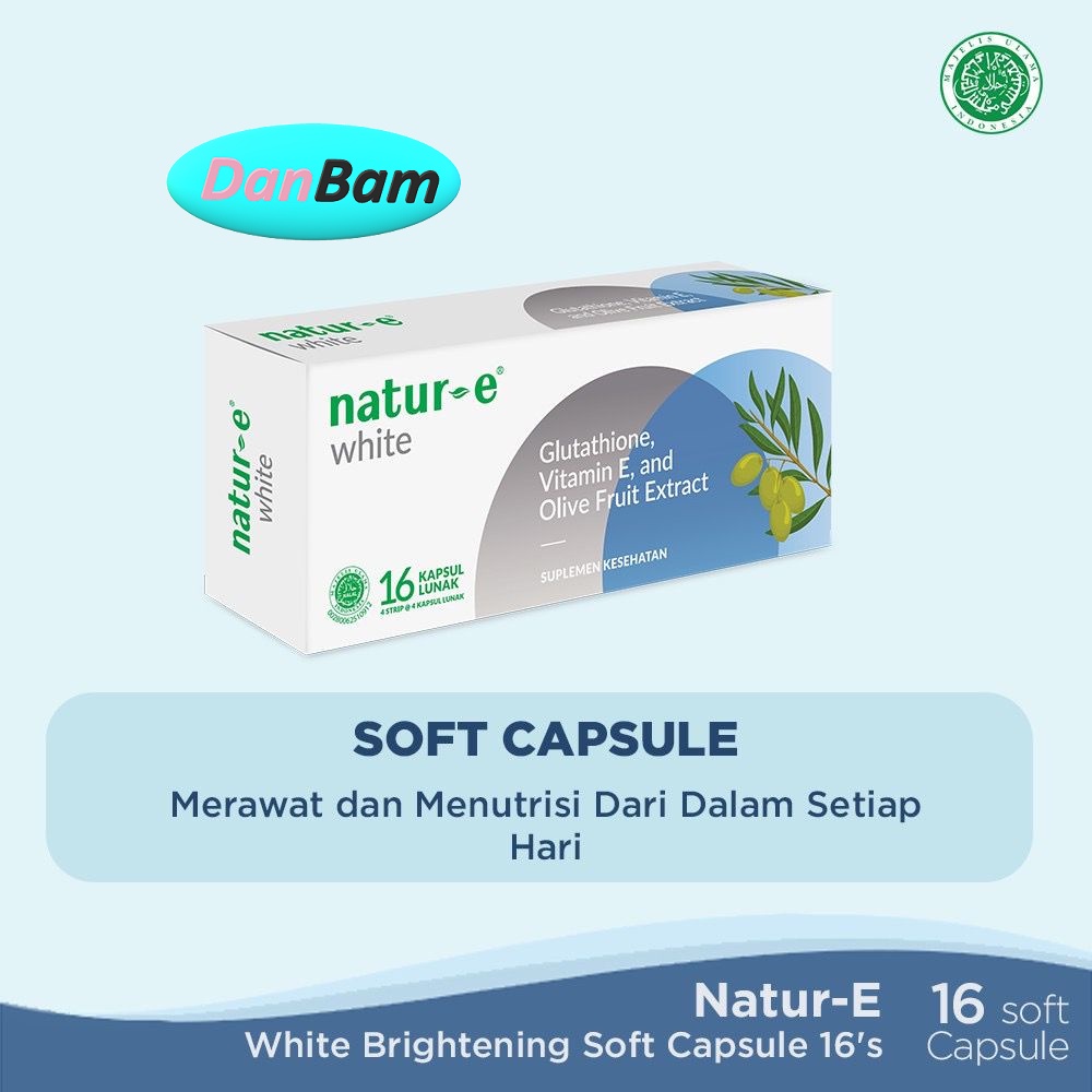 Natur-E White Brightening Soft Capsule 16 tabs [DANAW16S]